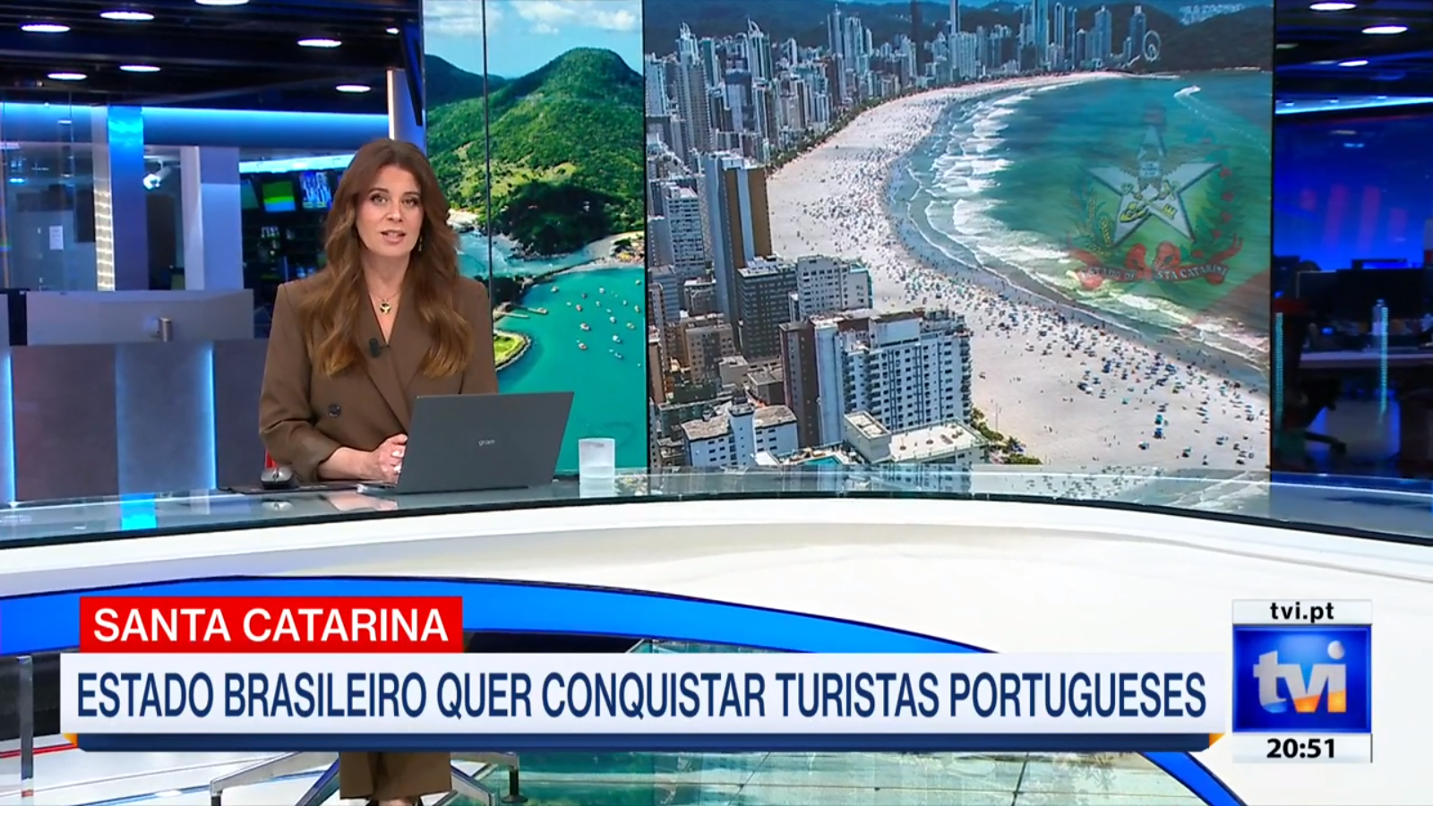 Santa Catarina Ganha Destaque Internacional no Jornal Nacional de Portugal